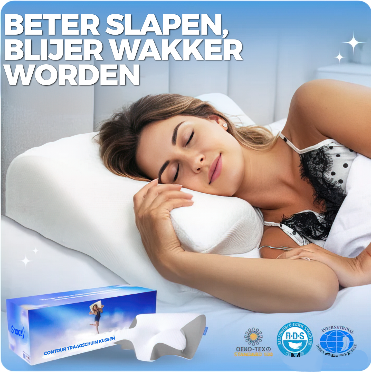 Snoozy | Het laatste kussen dat je ooit nodig hebt