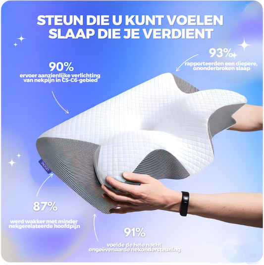 Snoozy Contourkussen | Maximaal slaapcomfort